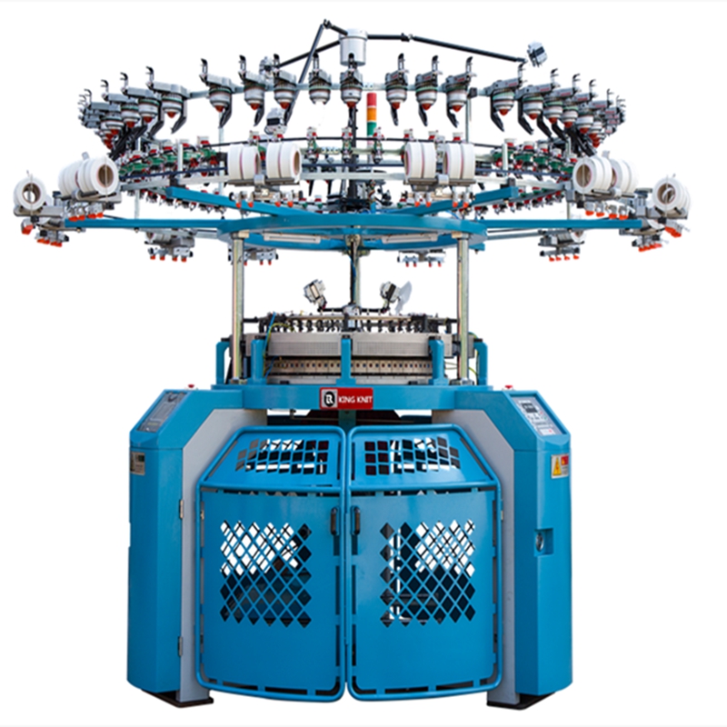 Machine à tricoter monocirculaire multifonction kkc - s803